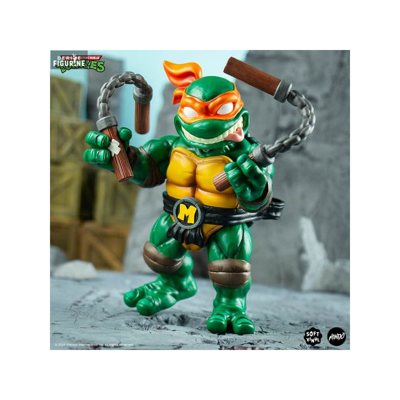 Teenage Mutant Ninja Turtles - Michelangelo figure, Soft Vinyl