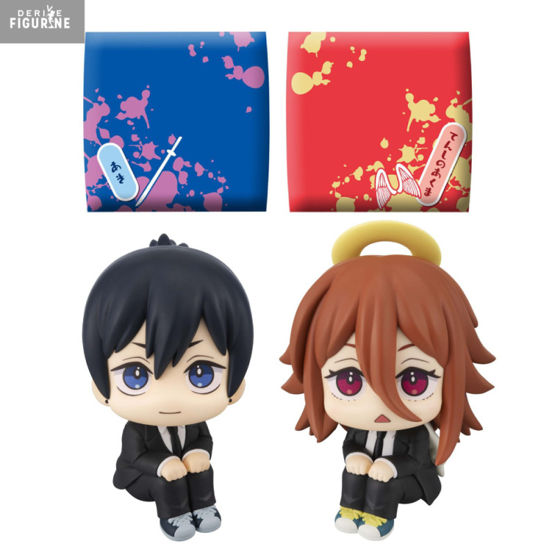 PRE ORDER - Chainsaw Man The Movie: Reze Arc - Pack figures Aki Hayakawa Smile & Angel Devil, Look Up (with gift)