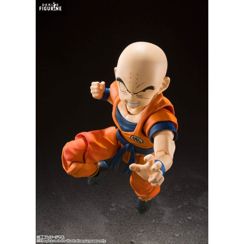 PRÉCOMMANDE - Dragon Ball Z - Figurine Krillin Earth's Strongest Man, S.H. Figuarts