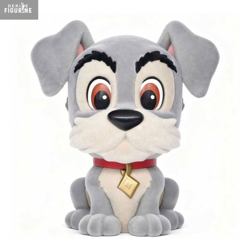 PRE ORDER - Disney, Lady and the Tramp - Tramp piggy bank figure (with special flocking)