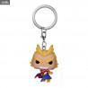 Porte-clés My Hero Academia au choix - Pocket Pop! Deku (w/Helmet) ou All Might (Silver Age)