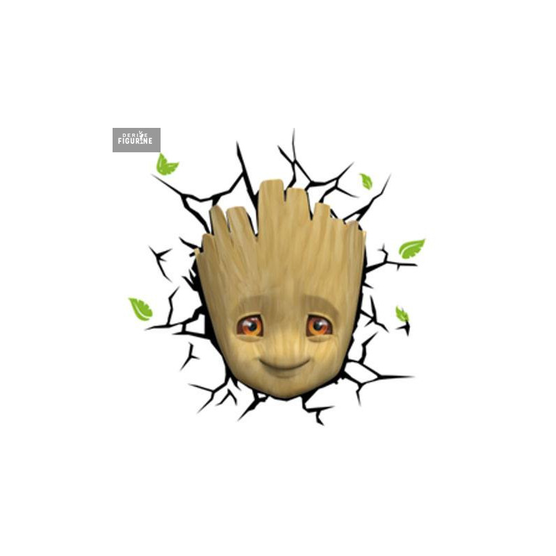 Marvel - Baby Groot Face 3D lamp