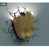Marvel - Lampe 3D Baby Groot Face