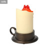 Studio Ghibli, Howl's Moving Castle - Illuminated Calcifer & candle lamp