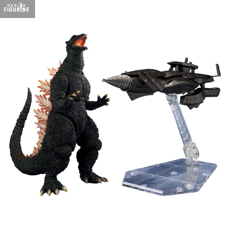 PREORDER - Godzilla: Final Wars - Godzilla Heat Ray vs. New Gotengo figure, S.H. MonsterArts