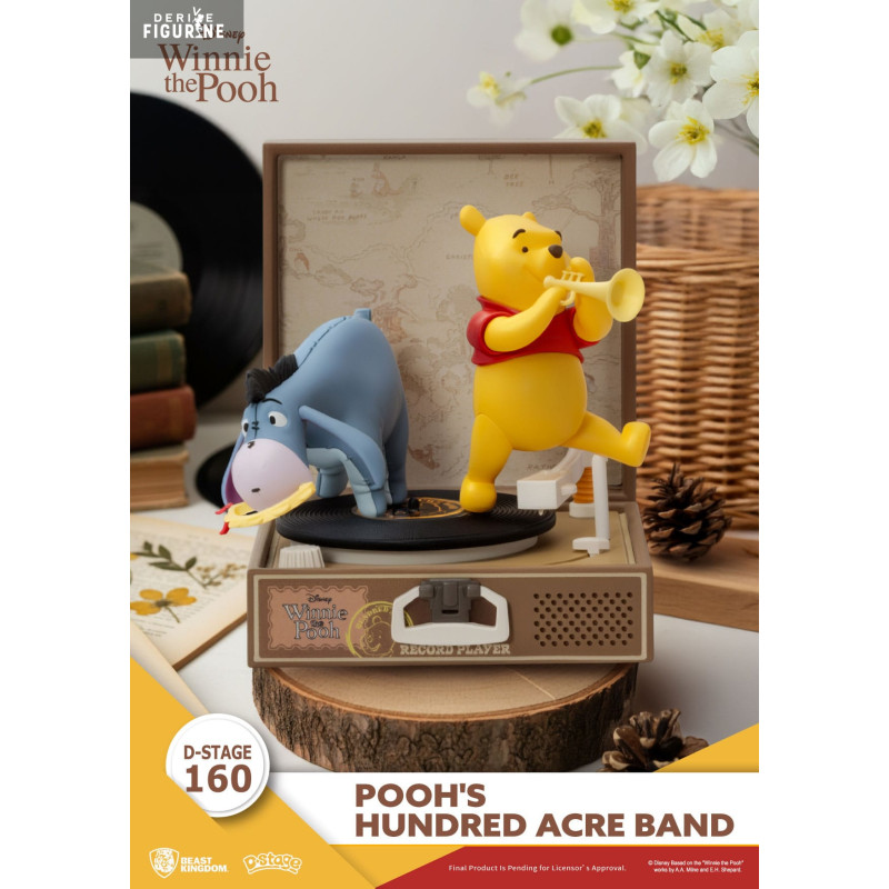 PRE ORDER - Disney, Winnie the Pooh - Pooh's Hundred Acre Band figure, Record Player D-Stage