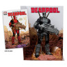 Marvel Collection - Pack figurine Deadpool (Grey Suit Chase) & Comics Deadpool n°1 (EN)