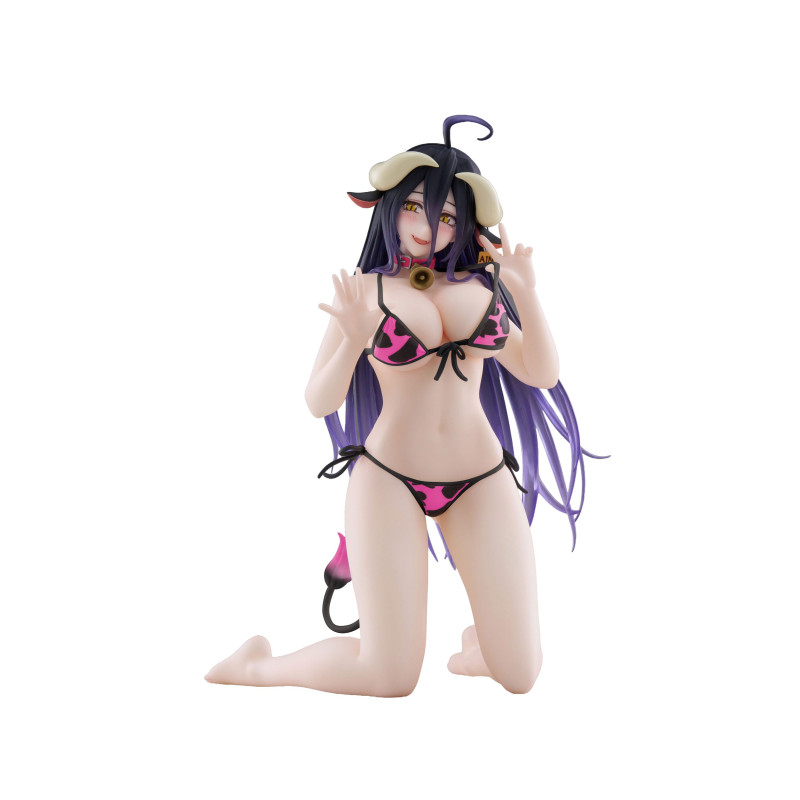 PRÉCOMMANDE - Overlord - Figurine Albedo Cow-Print Swimsuit Renewal, Desktop Cute Figure