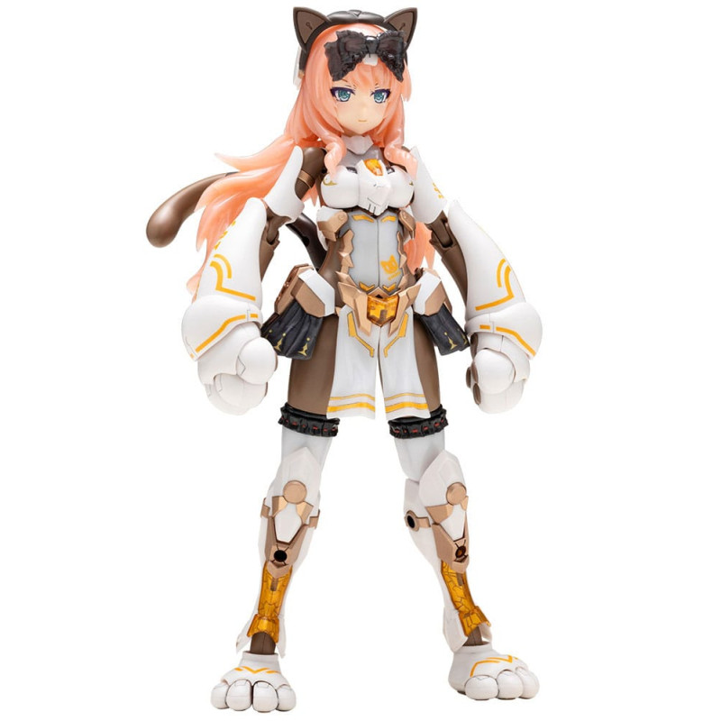 PRE ORDER - Frame Arms Girl - Durga I Cat Armor Calico figure, Plastic Model Kit