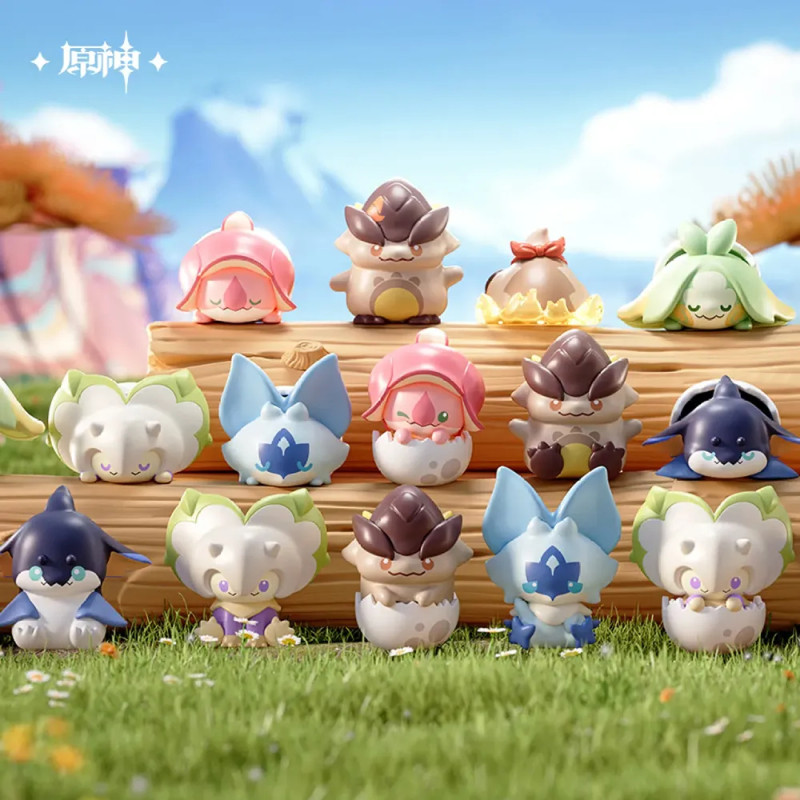 PRÉCOMMANDE - Genshin Impact - Pack 20 figurines Natlan Saurian Series