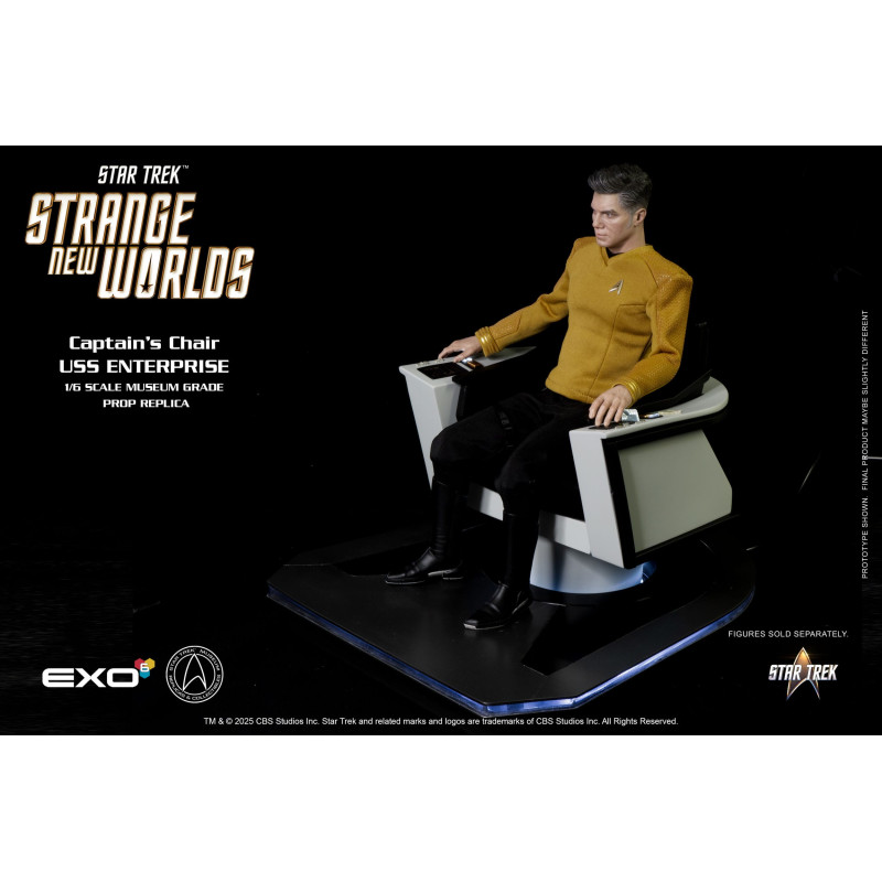 U.S.S. Enterprise Command Chair replica - Star Trek: Strange New Worlds ...