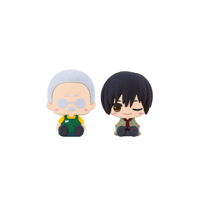 PRE ORDER - Sakamoto Days - Pack 2 figures Sakamoto Taro & Nagumo, Pote Raba Rubber Mascot