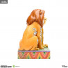Disney, Le roi lion - Figurine Stacked Characters ou Simba and Nala Snuggling by Jim Shore