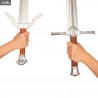 The Witcher - Pack 2 swords replice Steel and Silver