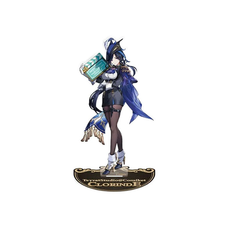 PRE ORDER - Genshin Impact - Clorinde acrylic figure, Teyvat Studio Edition Character