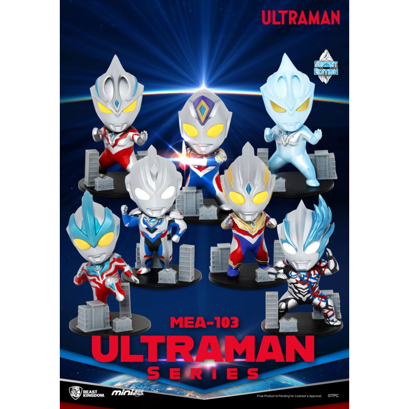 PRÉCOMMANDE - Ultraman - Pack 6 figurines Blind Box Ultraman Series 1, Mini Egg Attack