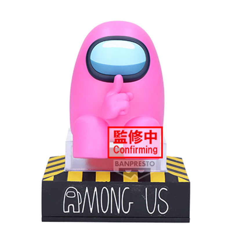 PRÉCOMMANDE - Among Us - Figurine Pink, Monitor Top vol.1