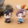 Demon Slayer Kimetsu no Yaiba - Pack figurines Genya & Tanjiro (Final Selection), Look Up (with gift)