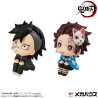 Demon Slayer Kimetsu no Yaiba - Pack figures Genya & Tanjiro (Final Selection), Look Up (with gift)