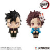 Demon Slayer Kimetsu no Yaiba - Pack figurines Genya & Tanjiro (Final Selection), Look Up (with gift)