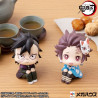 Demon Slayer Kimetsu no Yaiba - Pack figurines Genya & Tanjiro (Final Selection), Look Up (with gift)