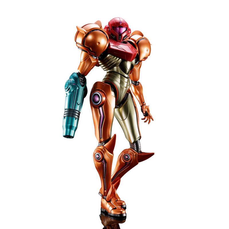 PRÉCOMMANDE - Metroid Prime 4: Beyond - Figurine Samus Aran LED, Diecast Chogokin