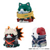 PRE ORDER - My Hero Academia - Pack 3 figures Izuku & Katsuki & Shoto, Mega Cat Project Nyanto! The Big Heroaca Cats Series