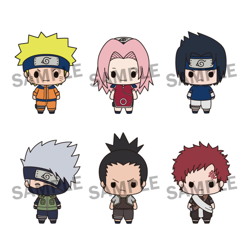 PRE ORDER - Naruto - Pack 6 figures Chokorin Mascot Series