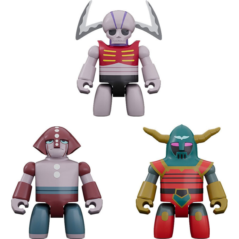 PRÉCOMMANDE - Mazinger Z - Pack 3 figurines Mechanical Beasts (Set 1), Brickroid