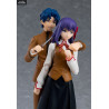 Fate/Stay Night Heaven's Feel - Pack 2 figurines Shinji Matou & Sakura Matou, Figma