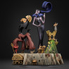 PRE ORDER - Disney, The Emperor's New Groove - Kuzco & Yzma figure, Deluxe Art Scale