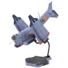 PREORDER - Evangelion - YAGR-3B UNAF Close Air Support VTOL Aircraft figure Pre-painted Finished Model, Plastic Model Kit