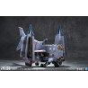 PRÉCOMMANDE - Evangelion - Figurine YAGR-3B UNAF Close Air Support VTOL Aircraft Pre-painted Finished Model, Plastic Model Kit