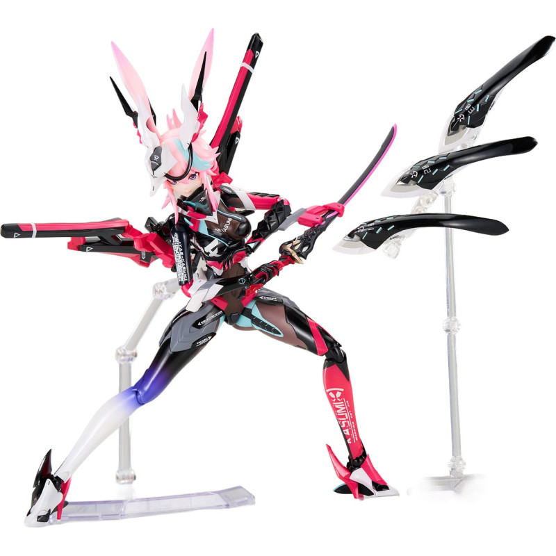 PRÉCOMMANDE - Honkai Impact 3rd - Figurine Sakura Yae Darkbolt Jonin Neon Shade, Arctech Posable Series