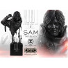 PRE ORDER - Death Stranding 2: On the Beach - Sam figure Tar Black, Premium Bust