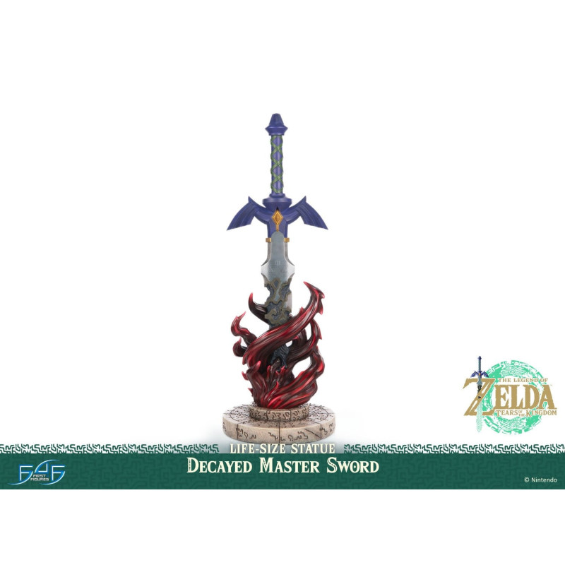 PREORDER - The Legend of Zelda: Tears of the Kingdom - Decayed Master Sword figure