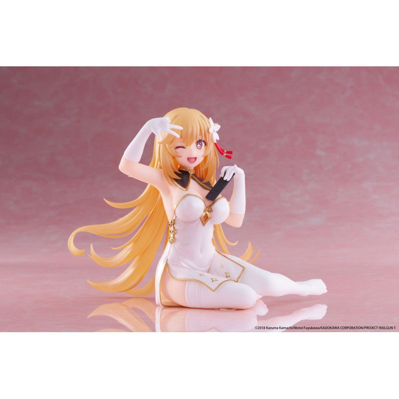 PRE ORDER - A Certain Scientific Railgun - Misaki Shokuho figure Chinese Dress, Desktop Cute Figure
