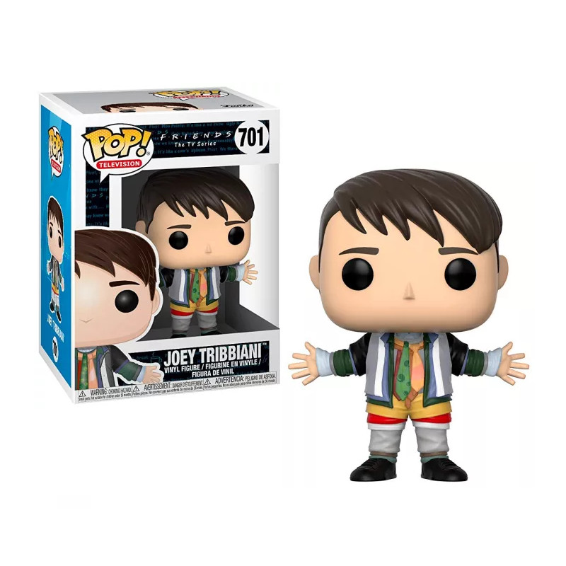 Friends - Figurine Joey Tribbiani 80's Hair, Pop!