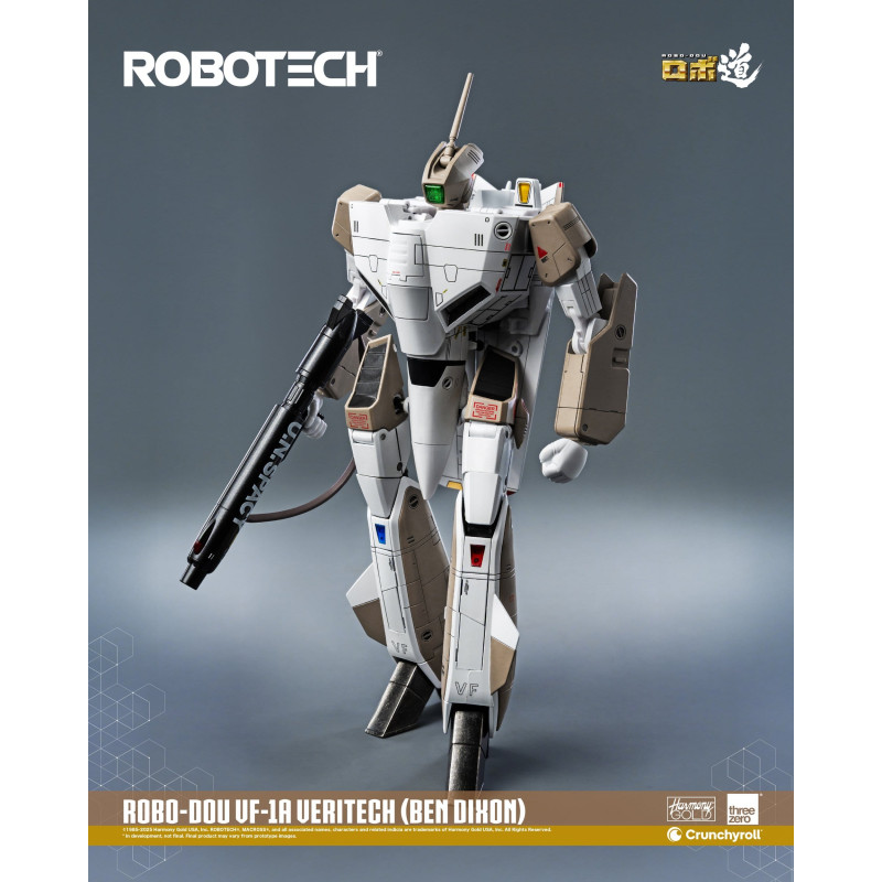 VF-1A Veritech (Ben Dixon) figure, ROBO-DOU - Robotech - ThreeZero