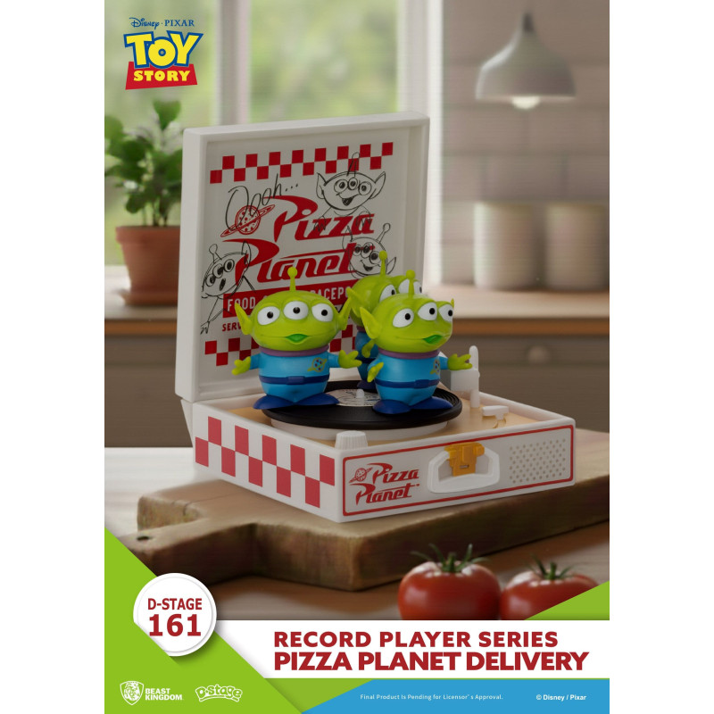 PRE ORDER - Disney/Pixar, Toy Story - Pizza Planet Delivery figure, Record Player D-Stage