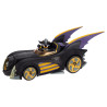 PRÉCOMMANDE - DC x Sonic The Hedgehog - Figurine avec véhicule Shadow Batman & Batmobile