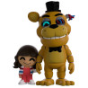 Five Nights at Freddy's - Figurine Abby & Golden Freddy