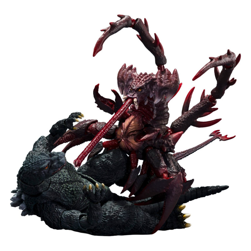 PRÉCOMMANDE - Godzilla vs. Destroyah - Figurines Godzilla Jr & Destoroyah Evolution Set, S.H. MonsterArts
