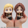 PRÉCOMMANDE - Attack on Titan - Pack figurines Erwin Smith & Hange Zoe, Look Up (with gift)