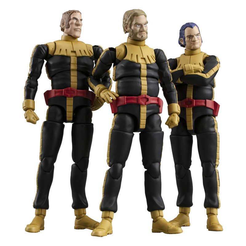 PRE ORDER - Mobile Suit Gundam - Pack figures Principality of Zeon Jet Stream Attack (with gift), G.M.G