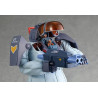 PRE ORDER - Fang of the Sun Dougram - Soltic HT128 Big Foot Snow Camouflage with Cold Shield figure, Plastic Model Kit