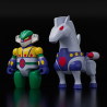 PRE ORDER - Steel Jeeg - Pack 2 figures Steel Jeeg: Pantheroid Set, Brickroid