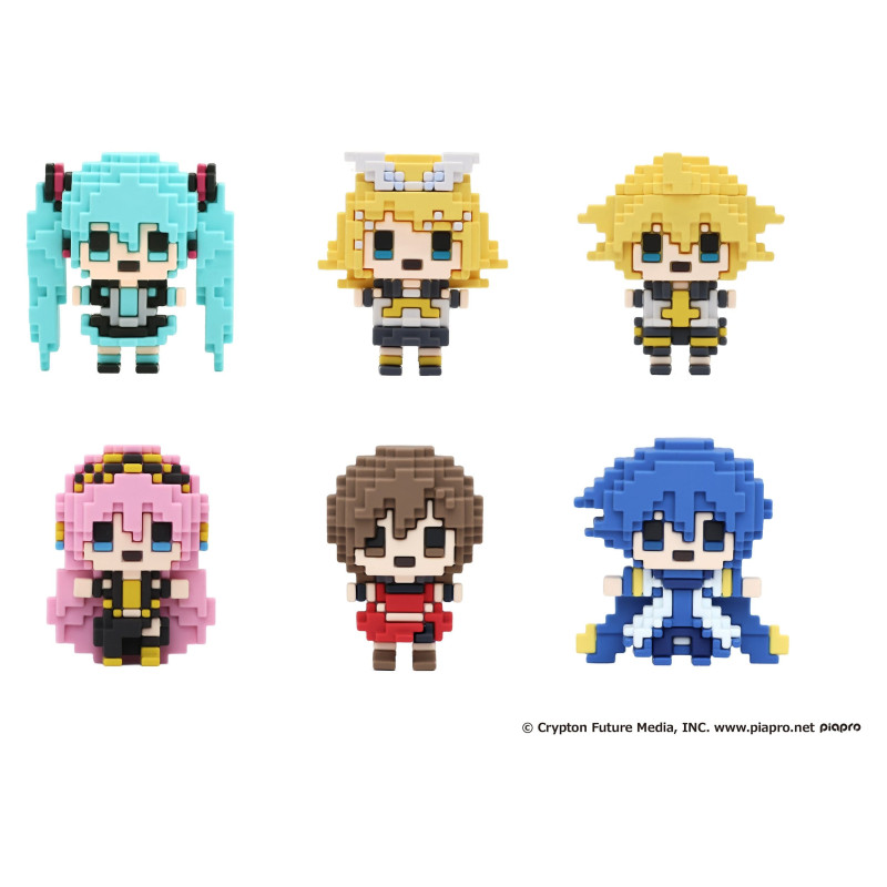 PRÉCOMMANDE - Vocaloid - Pack 6 figurines BuilDot Akatans Piapro Characters