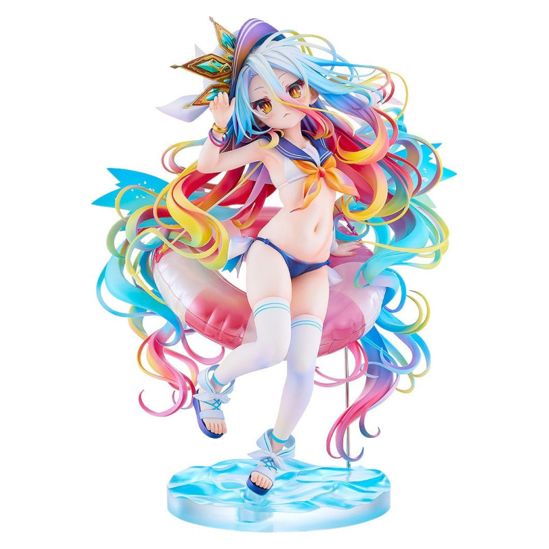 PRE ORDER - No Game No Life - Shiro figure, Sailor-Style Swimsuit