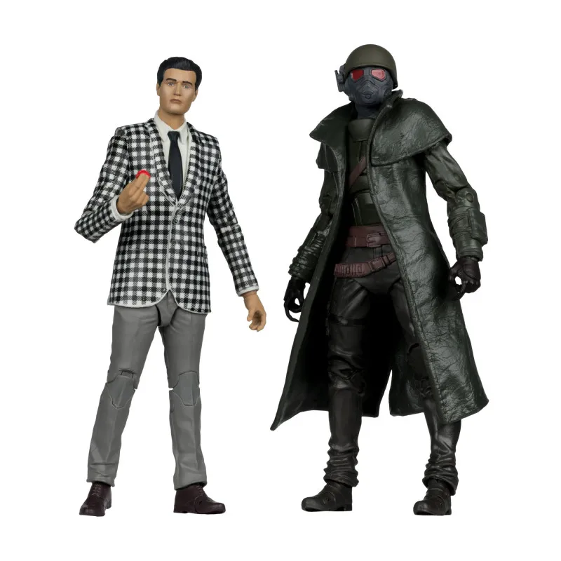 Fallout: New Vegas - Pack 2 figurines Riot Ranger Armor & Benny Survivor